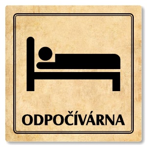 Odpočívárna, 100x100mm, pergamen, Utah